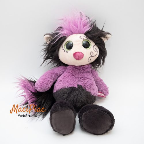 Eredeti Nici Toys plüss nagy csillogó szemű NICI Ayumi Be You: Secret NICI Ayumi: fekete-lila színben 