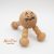 Fa anyagú 4 ágú kézi masszírozó jelzett HOLZ Austria