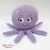 Luna - plüss polip (lila, kötött) Knitty Friends ócean Penny 