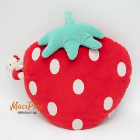   Hello Kitty Sanrio eper alakú párna, formapárna, díszpárna 