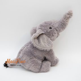   Ravensden collection szükre ülő puha élethű plüss kis elefánt 