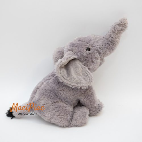 Ravensden collection szükre ülő puha élethű plüss kis elefánt 