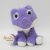 Plüss Penny Dinómánia széria lila dinoszaurusz dínó plüssfigura allosaurus csillogó szemű