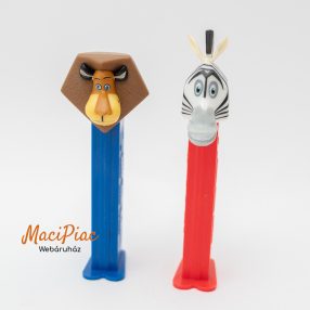   Műanyag Madagaszkár: Alex az oroszlán fejes Pez cukorka adagoló (kék)