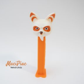   Műanyag Kung Fu Panda című animációs film Shifu mester (Master Shifu) fejes Pez cukorka adagoló (narancssárga) 2008-as