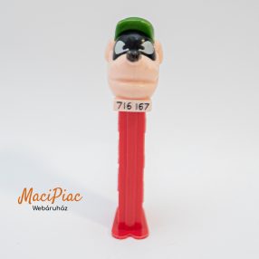   Műanyag Disney Kacsamesék (DuckTales) című rajzfilmsorozat egyik karakterét, a Bicepsz fejes Pez cukorka adagoló (piros) 1989-90