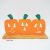 Halloween lézervágott fa tábla tökökkel dekoráció Kézi festés!