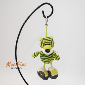 Használt Nici Toys zöld tigris kulcstartó plüss