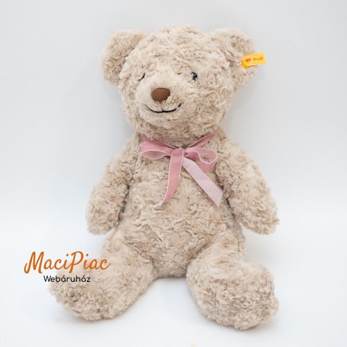 Eredeti Német plüss Steiff Friends maci fém jelzett 113437 sorszámú