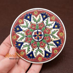   Gyönyörű mandala kerámia alátét poháralátét Hand Made BY NASSOS KERAMIK PARADISSI RODOS HELLAS