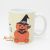 Porcelán bögre Haloween tök mintával Új!