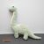 H&M Home márkájú, világoszöld dínó, dinoszaurusz brontoszaurusz (vagy brachioszaurusz) plüss, kabalafigura