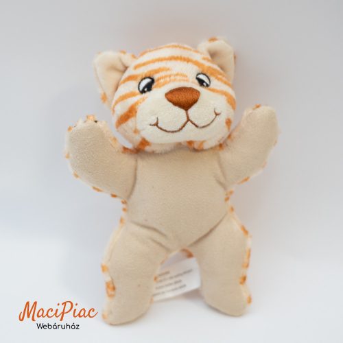 Plüss vörös cica, macska vagy tigris monitor törlő hassal Tchibo TCM