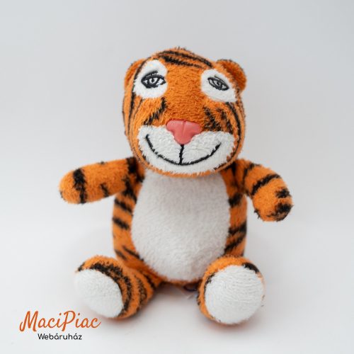 The Tiger Who Came to Tea (A tigris, aki teázni jött) Aurora plüss kis tigris gyermekkönyv főszereplője
