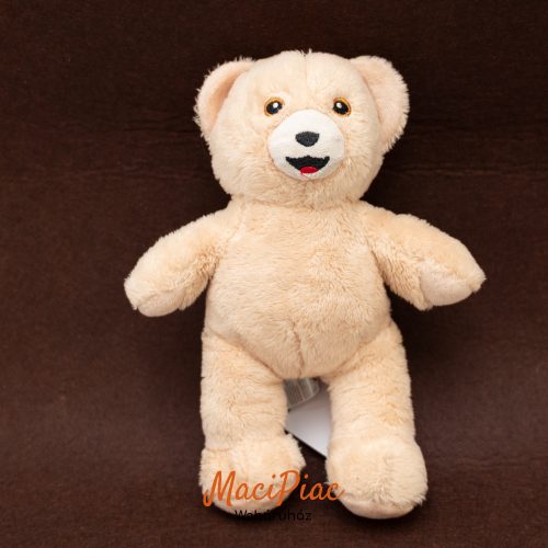 Édes puha plüss maci Coccolino hímzett talppal