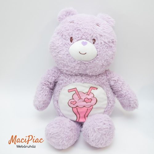 Plüss Osztozó bocs (angolul Share Bear), aki a népszerű Gondos Bocsok (Care Bears) lila 2002-es (zörög)