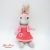 Eredeti Beatrix Potter Nyúl Péter meséjéből szereplő nyúl Lily Bobtail (Lili nyuszi) plüss figura 2013-as