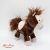 NICI Horse Club kollekció plüss barna ló, paci, póni Kapoony a neve (lábán megáll)