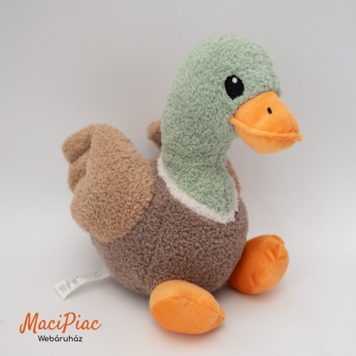 Nagyon helyes plüss kacsa, vadkacsa, tőkés réce (gácsér)  TEDI  ritkaság!