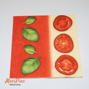   Paradicsom mintás szalvéta Atelier 33x33 cm 3 rétegű Német