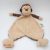 Babának alvóka, alvókendő, rongyi, morzsolgatókendő bordás anyagú majmos, majom Jellycat Cordy Roy Baby Monkey Soother