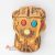 Marvel-univerzumból ismert Thanos végtelen kesztyűjének (Infinity Gauntlet) ököl