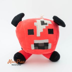   Piros plüss akasztható Minecraft videojátékból ismert Mooshroom (vagy gombatehén)