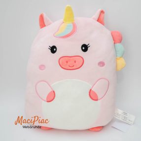  Plüss rózsaszín unikornis párna penny 2024-es őszi-téli széria pennypárna PILLOW PET UNICORN VIVIESS 