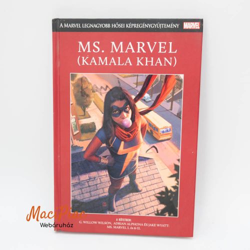 MS. MARVEL (KAMALA KHAN) könyv, Marvel legnagyobb hősei képregénygyűjtemény sorozat 9. kötete 2021