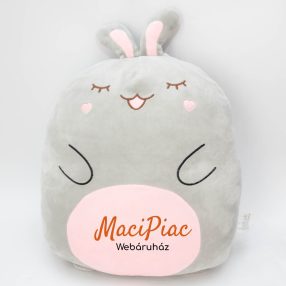   Plüss nyúl, nyuszi párna penny 2024-es őszi-téli széria pennypárna PILLOW PET GREY RABBYT  VIVIESS
