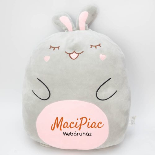 Plüss nyúl, nyuszi párna penny 2024-es őszi-téli széria pennypárna PILLOW PET GREY RABBYT  VIVIESS