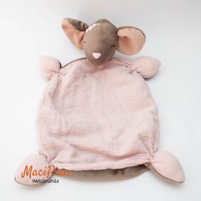   Babának alvóka, alvókendő, rongyi, morzsolgatókendő egér, egérke