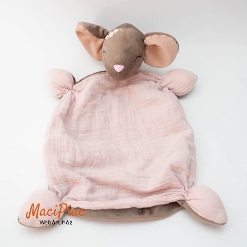 Babának alvóka, alvókendő, rongyi, morzsolgatókendő egér, egérke