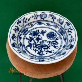   Klasszikus hagymamintás (Zwiebelmuster vagy Blue Onion) díszítésű porcelán tálka