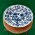 Klasszikus hagymamintás (Zwiebelmuster vagy Blue Onion) díszítésű porcelán tálka