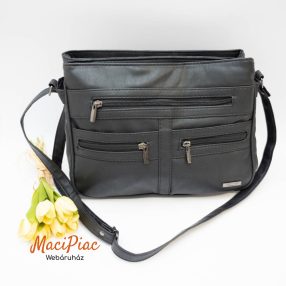 Fekete női táska LORENZ ACCESsORIES márka 