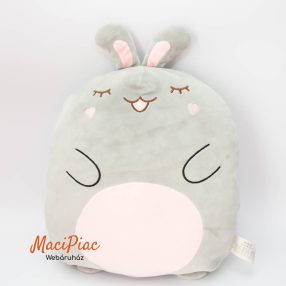   Plüss nyúl, nyuszi párna penny 2024-es őszi-téli széria pennypárna PILLOW PET GREY RABBYT VIVIESS 