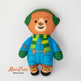   McDonald's The Adventures of Paddington Paddington kalandjai téli ruhás Paddington plüss