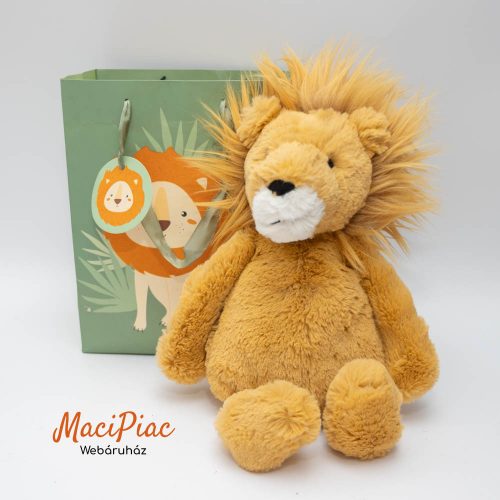 Plüss sárga oroszlán Jellycat Bashful Lion (szemérmes oroszlán), finom puha  Large kategória