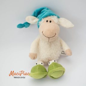   NICI márkájú Jolly Mäh (vagy Jolly Mah) hálósapkás plüss bárány, bari „Jolly Sleepy” vagy „álmos bárány”
