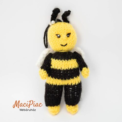 Kötött méh méhecske figura Kézi munka!