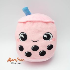 Plüss tea szívószállal BUBBLE TEA 