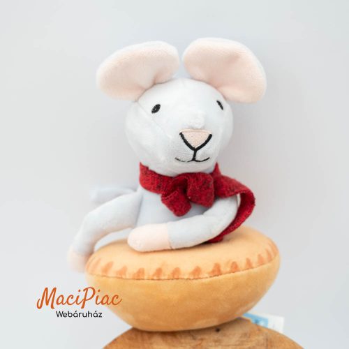MINCE PIE MUOSE Soft Toy Aldi Mince Pie Kevin plüss egér péksütiben