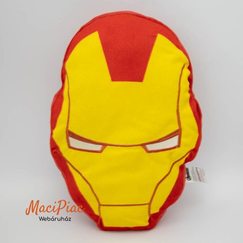 Plüss Vasember fej párna formapárna Marvel Avengers Iron Man 