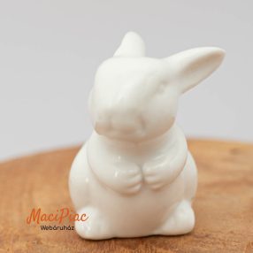 Porcelán húsvéti nyúl nipp, figura, dekoráció  