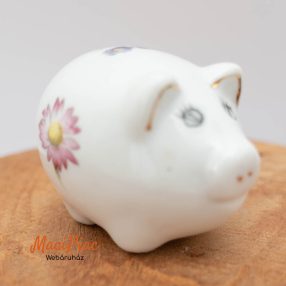 Porcelán malac virág mintás