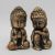 Buddha szobor, figura porcelán dekoráció Feng Shui  2 db Új!