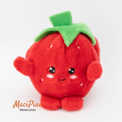 Plüss brit Keel Toys márka Food Bobballs (Bobballs szamóca, eper) 2023-as 