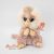 Plüss majom a Ty 2023 Beanie Babies márkájú Stubby nevet viseli, csillogó kék szemű Címkés!
