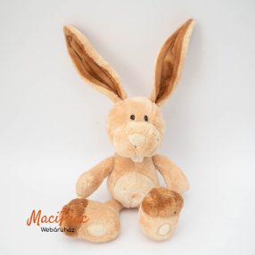   Plüss barna Nici Toys nyúl, Ralf Rabbit (Ralf nyuszi) hajlítható fülekkel húsvéti kollekcióból 